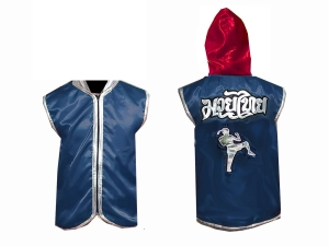 Kanong Custom Boxing Hoodies / Walk in Hoodies : Navy Boxer